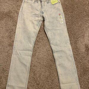 Levi's 511 Slim Fit Jeans W\Flex Stretch Faded Blue Mens Sizes